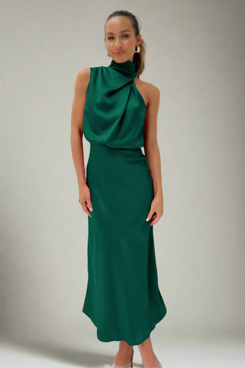 Amora | Satin Embrace Dress