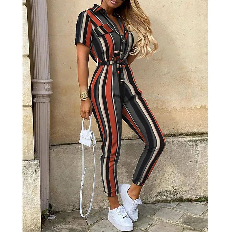 Alicia | Belted Grace Jumpsuit