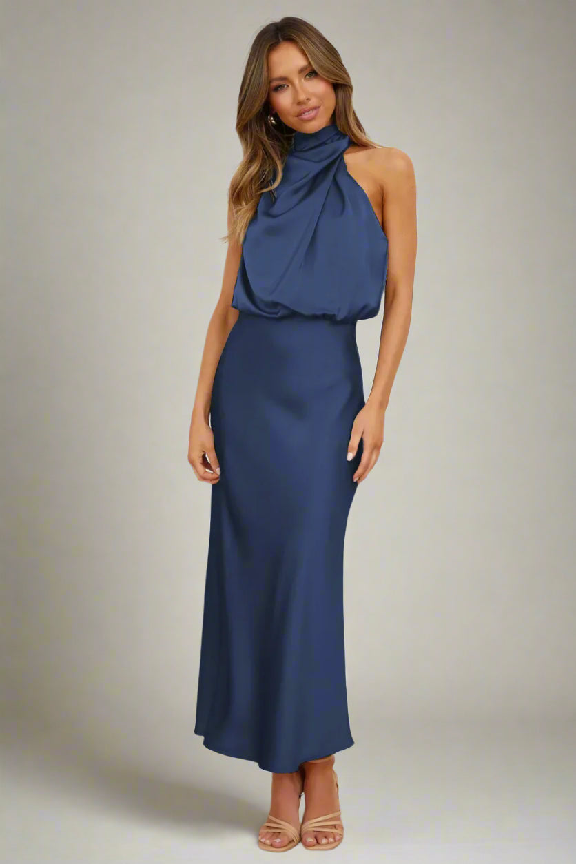 Amora | Satin Embrace Dress