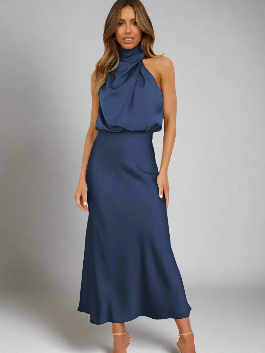Amora | Satin Embrace Dress