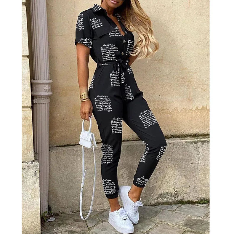 Alicia | Belted Grace Jumpsuit