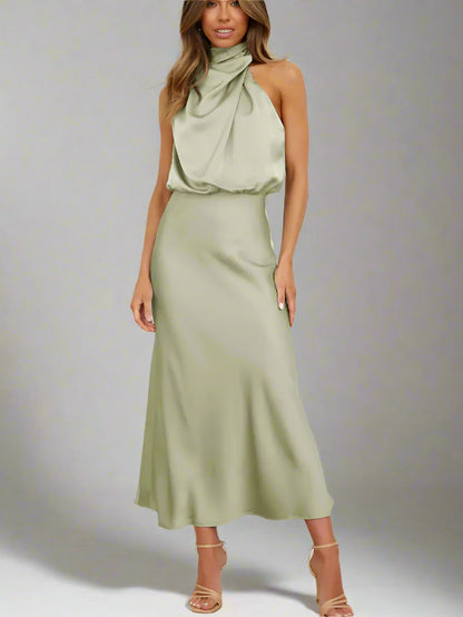 Amora | Satin Embrace Dress