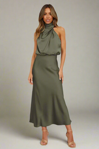 Amora | Satin Embrace Dress